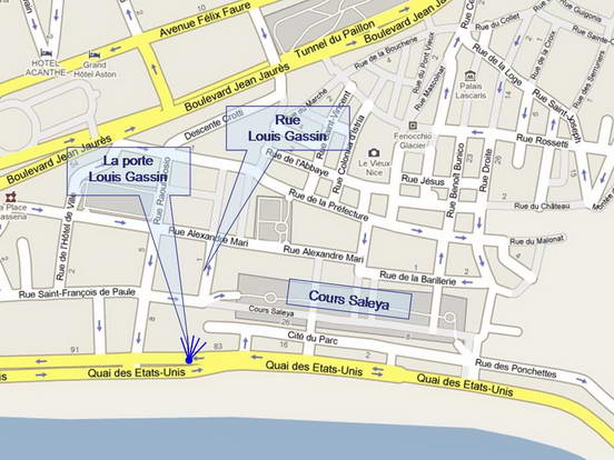 Plan de situation de la photo