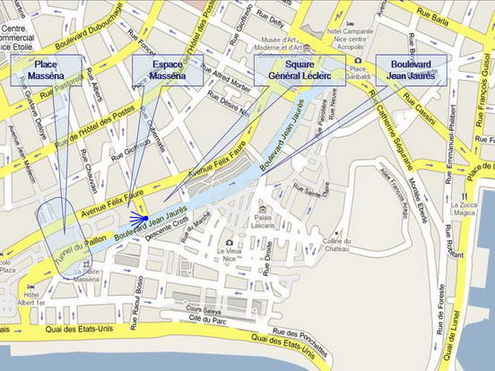 Plan de situation de la photo