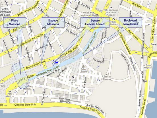 Plan de situation de la photo