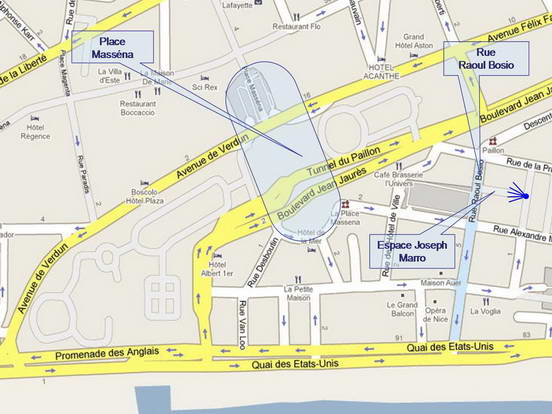 Plan de situation de la photo