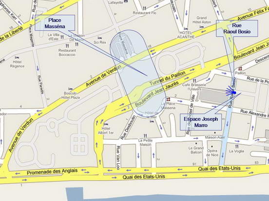 Plan de situation de la photo