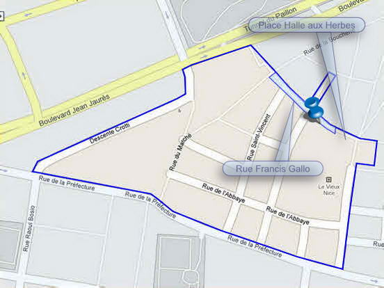 Plan de situation de la photo