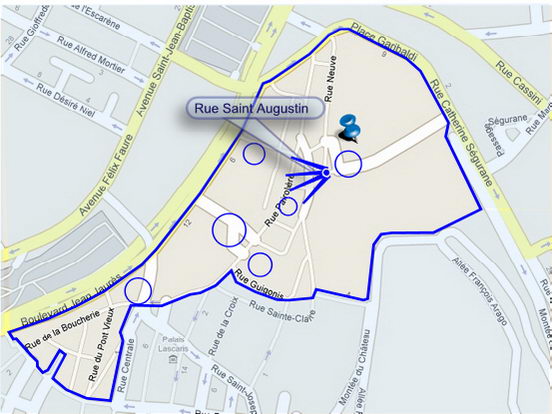 Plan de situation de la photo