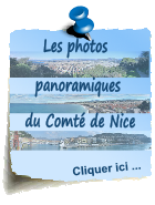 Voir les photos panoramiques du Comt&eacute; de Nice